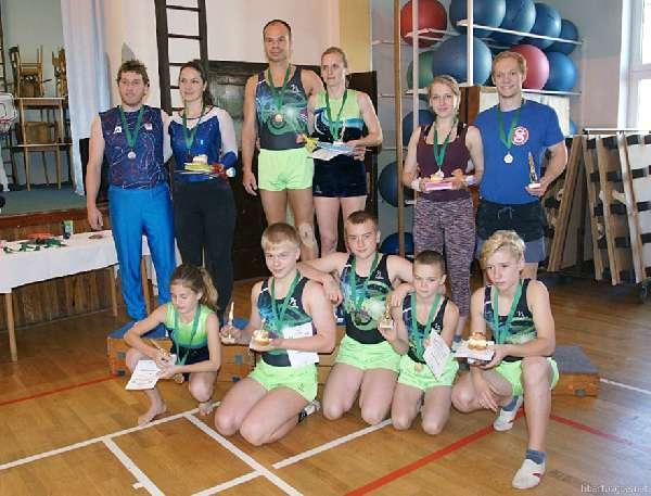 79 Sportovní gymnastika a Všestrannost Předseda Jindřich Novák V roce 2017 oddíl úspěšně navázal na předchozí rok. Členská základna zůstala stabilní, 60 cvičencích a 12 trenérech.