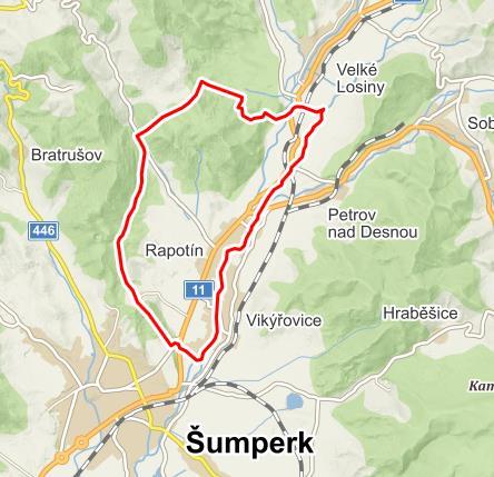 Změna č. 2 územního plánu Rapotín - Vyhodnocení vlivů územně plánovací dokumentace na životní prostředí dle zákona č. 100/2001 Sb. v rozsahu přílohy č. 1 zákona č. 183/2006 Sb. Obr.