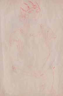 Neznámý autor Portrét mladé ženy malba na porcelánu, 12,5 x 9