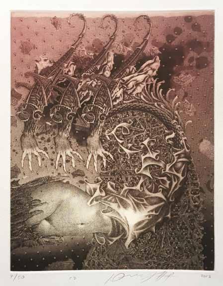Jurij Jakovenko (1965) Orestes bibliofilie se šesti původními grafikami, 2013, 47,3 x 34,5 cm, vše sign.