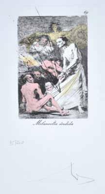 95/200 LITERATURA: soupis W. Löpsinger - Salvador Dalí: Catalogue Raisonné of Etchings and Mixed MEDIA PRINTS, č. 916 14 000 Kč ( 560) 337.