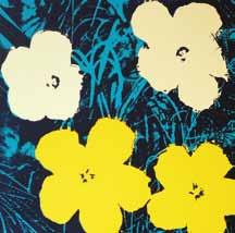 346 343 347 345. Andy Warhol (1928 1987) Poppy Flowers 11.