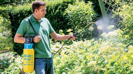 15 AUTOPUMP POSTŘIKOVÁNÍ BEZ NÁMAHY ELEKTRO PUMPA GLORIA AutoPump Set umožňuje průběžný postřik bez ručního tlakování.