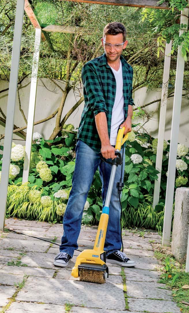 BRUSHSYSTEM PŘÍSLUŠENSTVÍ ČIŠTĚNÍ A PÉČE O KAMENNÉ POVRCHY KÁMEN GLORIA nabízí tři druhy kartáčů pro ošetření různých kamenných povrchů.
