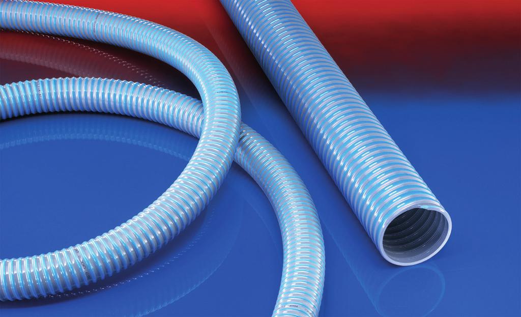 NORPLAST PVC-C 389 AS-SUPERELASTIC AS Ex EL 1 3 Antistatická PVC hadice, veli těžká, ohebná při nízkých teplotách (do -5 C), s zenící dráte hadice na kapaliny,vzduch, prach, sypké ateriály, granulát