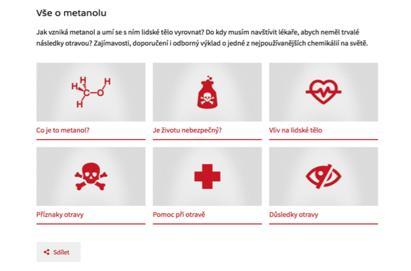 Pro stránky pořadu vznikly tyto materiály: kauza metanol - kompletní přehled o celé kauze, která byla předlohou, včetně archivních