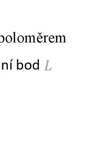 Zobrazení válce Příklad 15: Zobrazte rovnostranný rotační válec s podstavou v půdorysně.