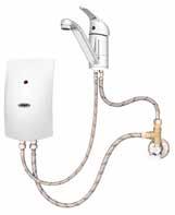 elektrické průtokové ohřívače VODY HAKL PM-TB elektrický průtokový ohřívač vody s hydraulickým spínáním a tlakovým provozem montáž na beztlakové a běžně dostupné vodovodní baterie tlakový provoz 0,6