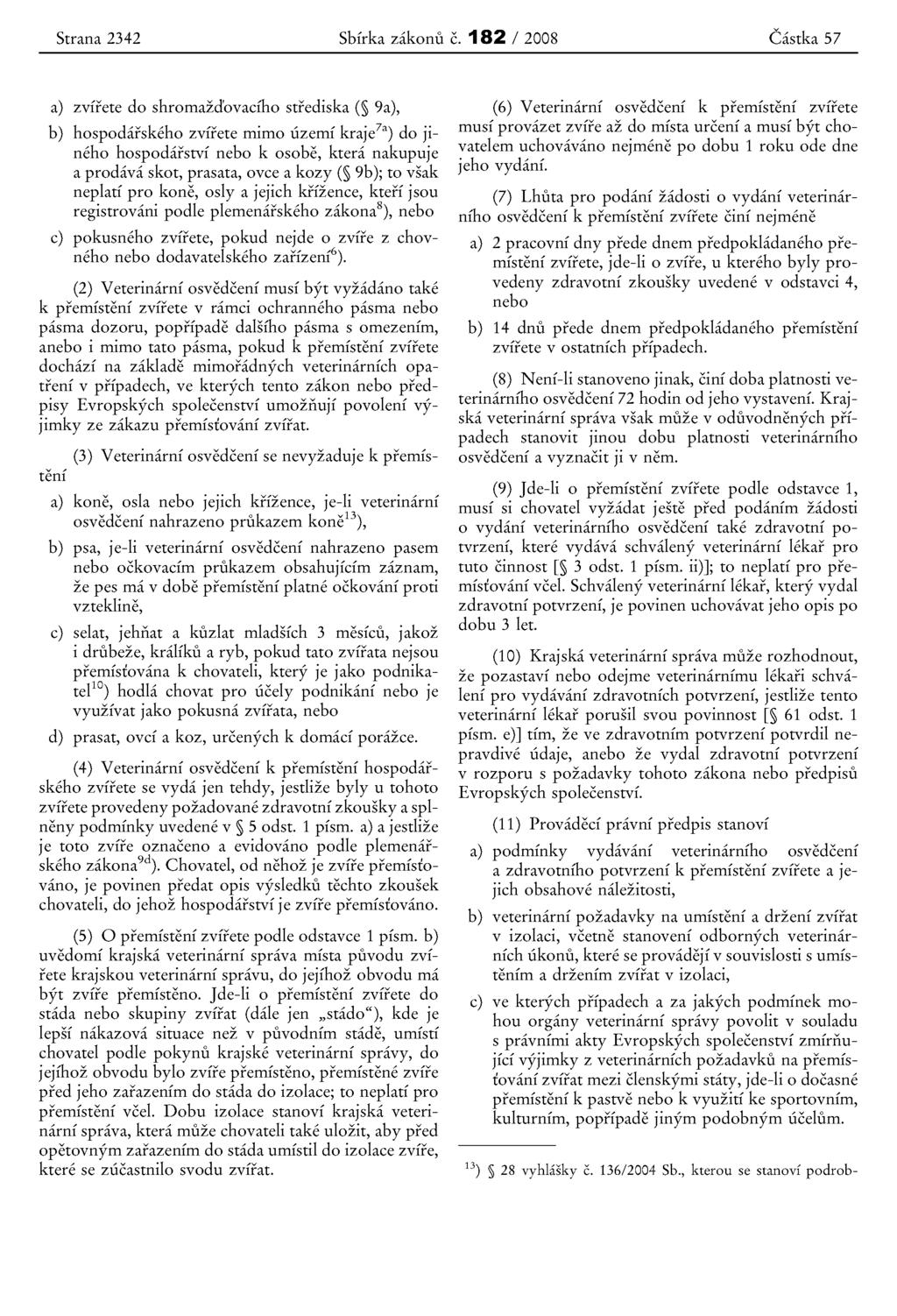 Strana 2342 Sbfrka zakonu e.