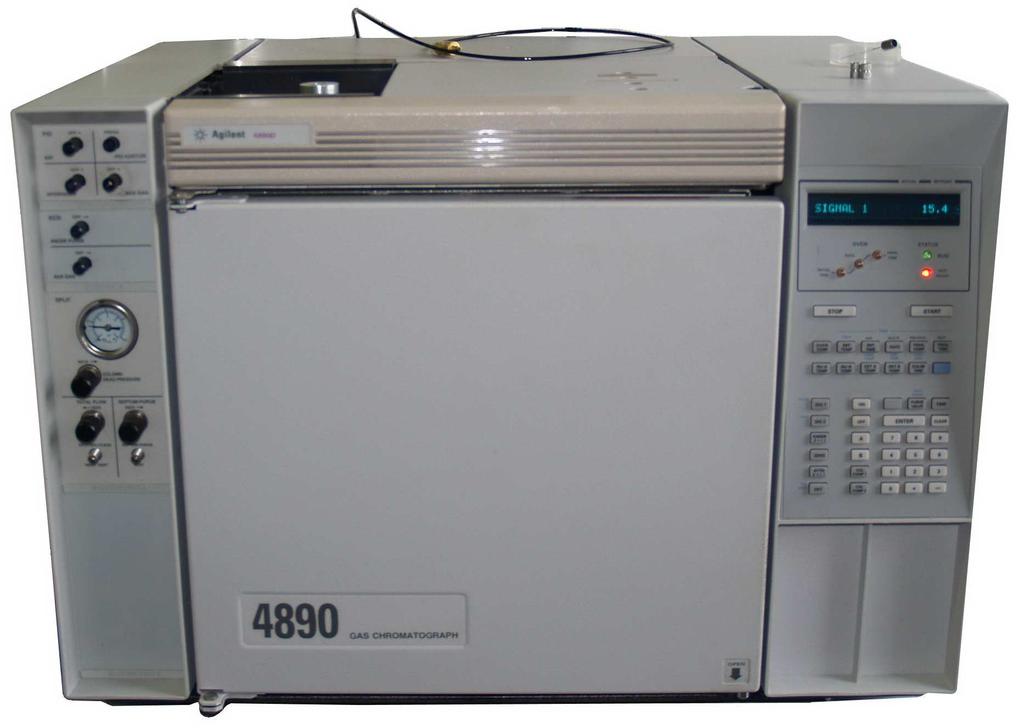 4.2.3 Plynový chromatograf Agilent 4890 Plynový chromatograf Agilent 4890 s plamenovým