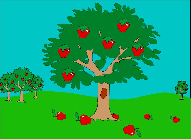 7.ÚKOL 34 32 36 Na zahradě rostlo 8 jabloní, na každé se