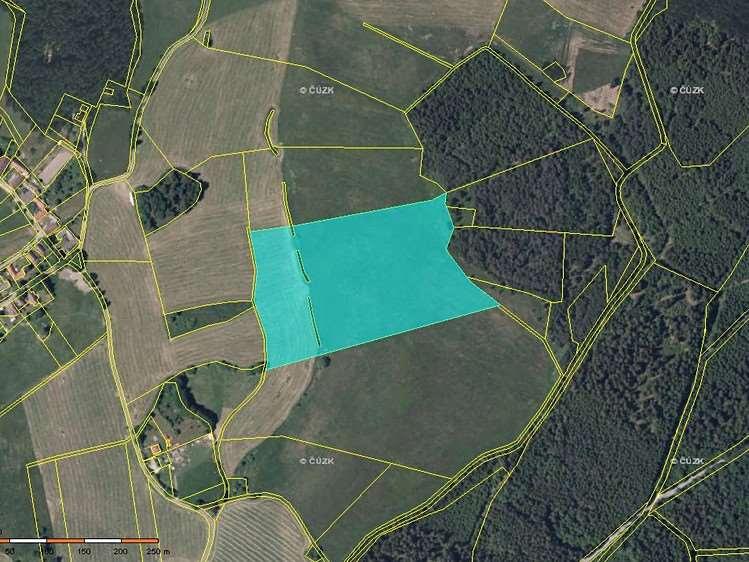 Záznam o prodeji srovnávané nemovitosti č. 2 1. Identifikace Prodej, Pozemek, 47626 m 2, Číměř, okres Celková cena: 1.125.000 Kč Adresa: Číměř, okres 2.