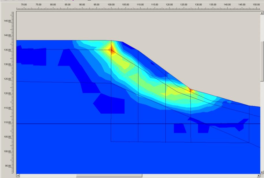 Varianta Modelování v geotechnice Stochastické modelování Typ metody generace( počet simulací) Způsob stanovení odezvy 1 LHS (22) metoda mezní rovnováhy 2 LHS (22) plocha odezvy stanovená metodou