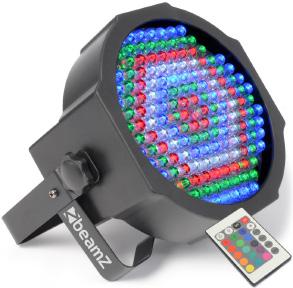 100W BT/MP3/USB/SD barevné LED osvětlení dobíjecí