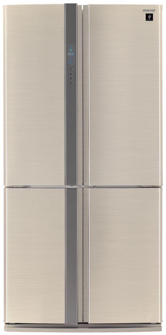 (v-š-h): 183 x 89,2 x 77,1 cm Barevná provedení: béžová, nerez (stříbrná),nerez (černá) NoFrost systém Použití systému cirkulace vzduchu v