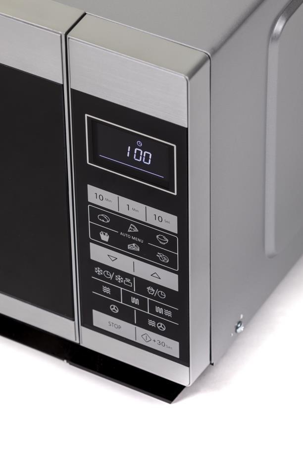 21,4 Průměr talíře (cm): ne Barva: stříbrná Ovládání: elektronické