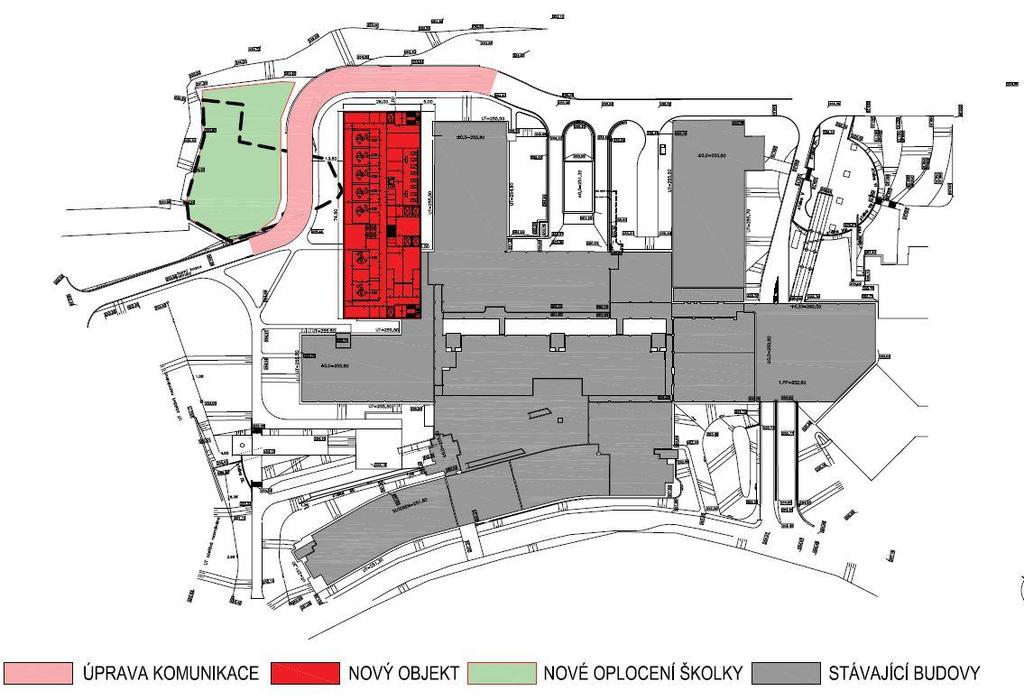 Rozšíření centrálních operačních sálů Masarykovy nemocnice v Ústí nad Labem Pro