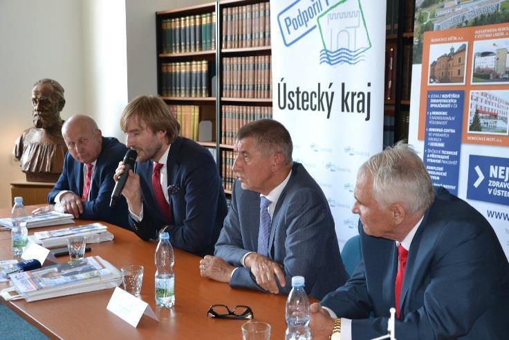 Adama Vojtěcha, podpořil vznik kardiochirurgického pracoviště v Krajské zdravotní, a. s.