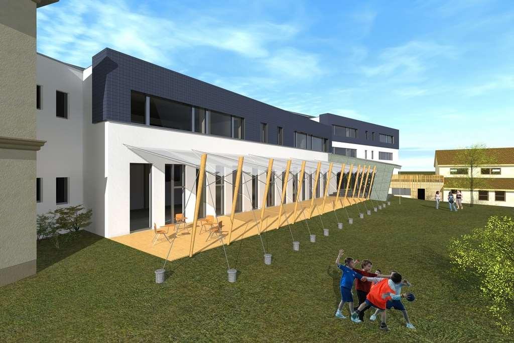 STUDIE PŘESTAVBY ZŠ-KNĚŽMOST NA TÉMĚŘ NULOVOU PASIVNÍ BUDOVU 88