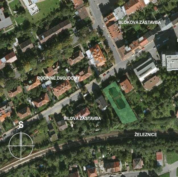 ENERGETICKY PASIVNÍ BYTOVÁ VILA POD ALTÁNEM Výchozí situace pro stavbu pasivního domu Severní svah pod úhlem cca 8 10 směrem k