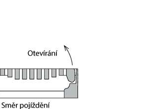 ULIČNÍ VPUSŤ HORSKÁ VPUSŤ Mříž s rámem D400