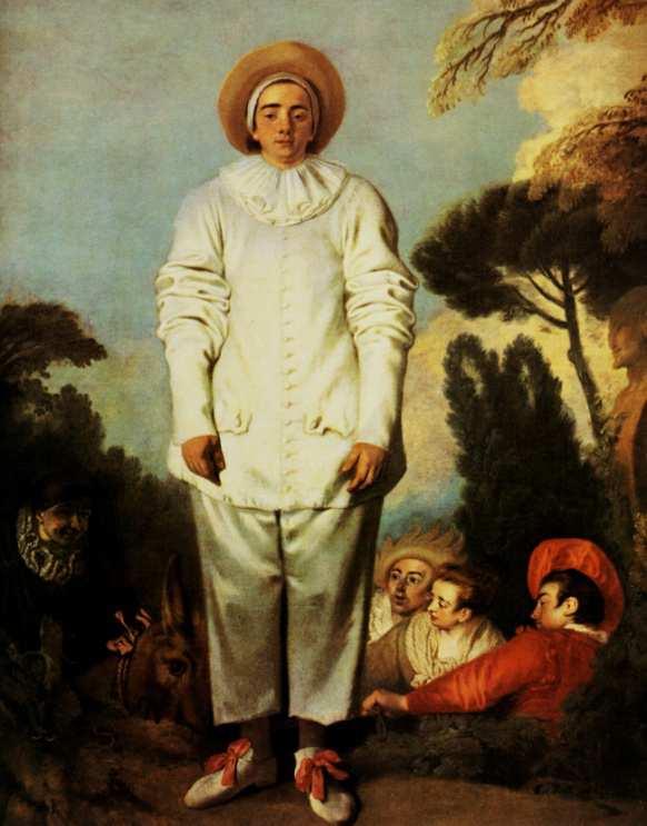 com/auctions/14475/lot/1114/ Obrázek 11: Jean-Antoine Watteau: Pierrot, formerly known as Gilles (1718-1719)