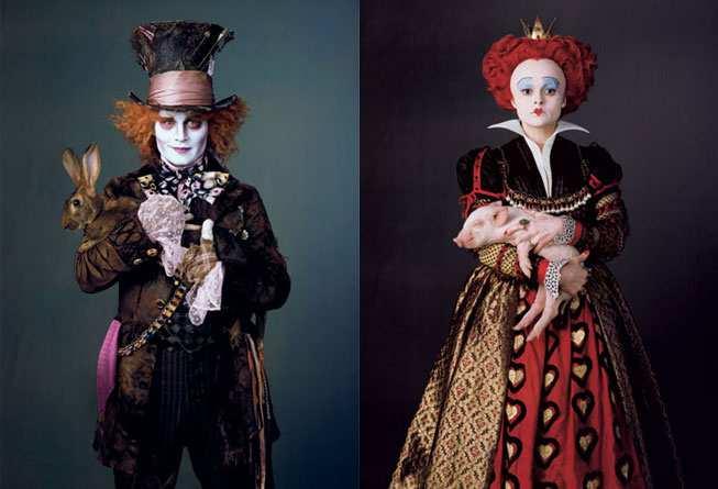 jpg Obrázek15: Tim Burton: Costumes Alice in the Wonderland (2010) Zdroj: FORBES. [online]. 2015 [cit.