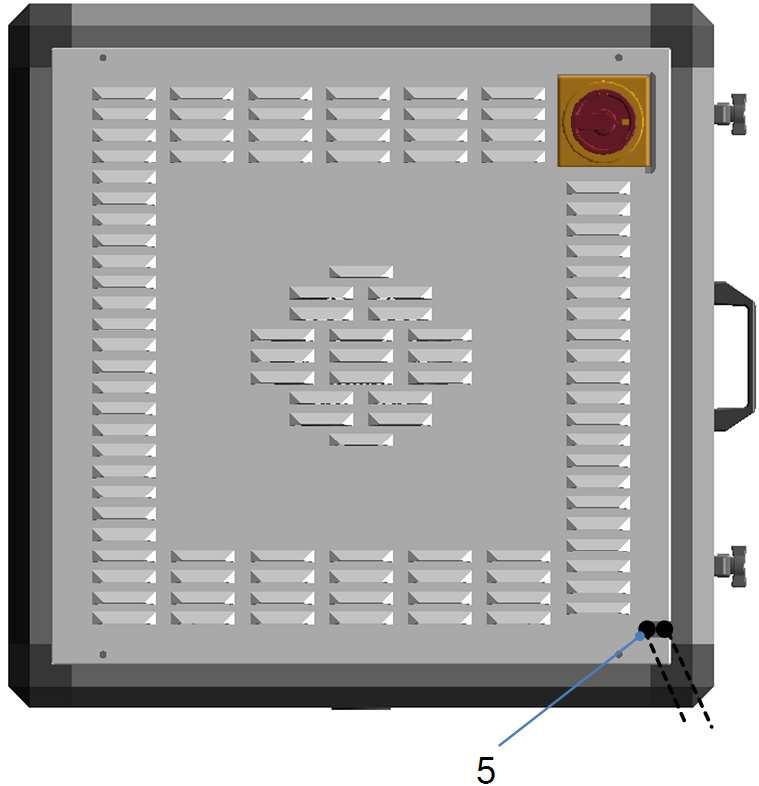 Je nach Netzspannung erfolgt der Anschluss nach folgender Anschlusskennzeichnung: 01.447 Anschluss 1~230V Ventilatoren 01.