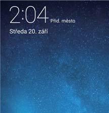 Začínáme Připojení pomocí mobilních dat Před použitím mobilních dat se ujistěte, že