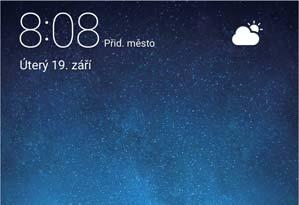 2 Klepněte na Styl domovské obrazovky > Standardní.