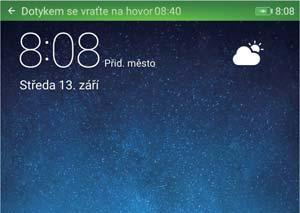 Hovory a kontakty Zahájení trojstranného hovoru: Další informace o použití této funkce získáte u svého operátora.