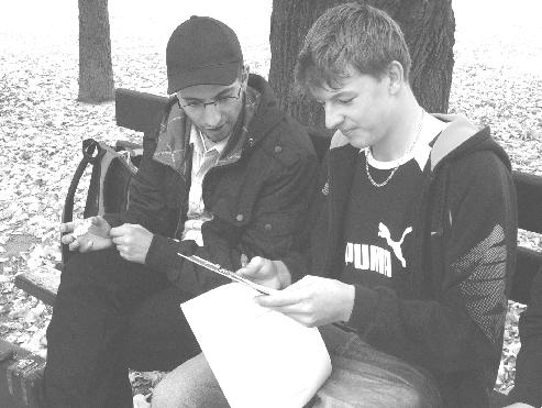 Během terénního šetření se studenti setkávali převážně se vstřícnou reakcí občanů, kteří velice ochotně zodpověděli všechny otázky.