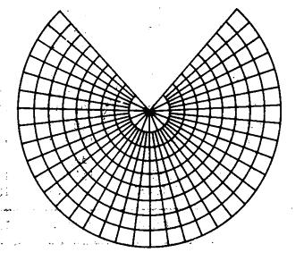Gaussovo zobrazení (Karl Friedrich Gauss) Zobrazení je úhlojevné, délkojevné podél 0, vzdálenosti mezi rovnoběžkami od 0