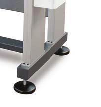 výškově nastavitelné sloupy Z plynule 725 mm - 1075 mm 725 mm - 1075