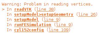 6. Simulační prostředí MatlabFEM 163 params.dogravity=0; 164 params.domasslumping= 1; 165 if(isfield(params,'gravity')) 166 if(length(params.