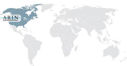 7.1.1 ARIN IPv4 alokační politika Regionální registrátor ARIN zastupuje státy Kanada, Spojené státy americké a mnoho ostrovů ležících v Karibiku a severním Atlantiku.