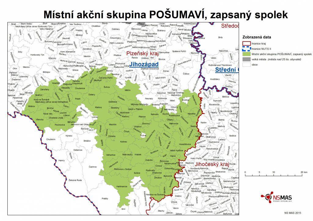 1. Identifikace MAS Název MAS MAS Pošumaví, z.s.