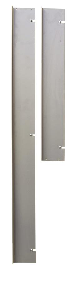 DE LUXE Pomocný materiál PM 05 PM 06 / délka 600 mm / / délka 1000 mm / elektrokanál pro stolové podnože kovové typu C PRO
