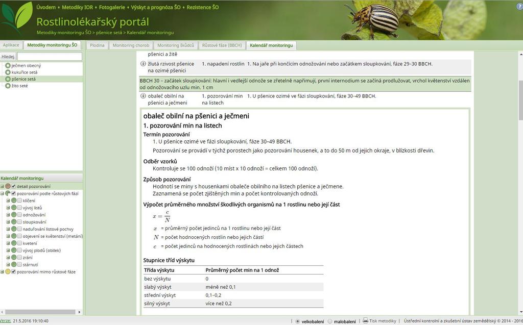 obrazovky možnost tisku Obr. 27.