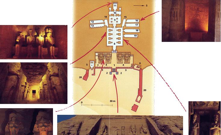 vedlejší kult zde měl i Ptah a sám zbožštěný Ramesse II.