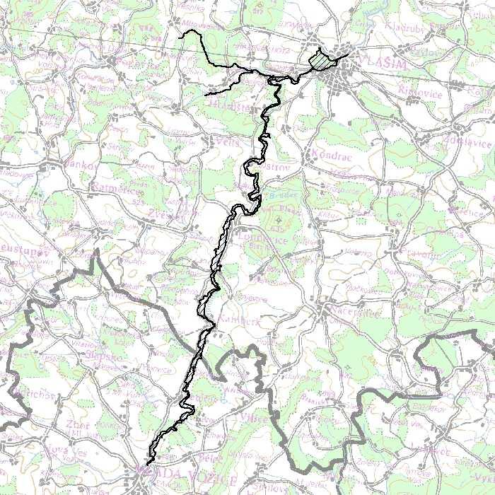 3.2 Stručný popis dotčených EVL Název: EVL Vlašimská Blanice Kód lokality: CZ 0213009 Rozloha: 402,57 ha EVL je tvořena meandrujícím tokem řeky Blanice (Vlašimské) mezi Vlašimí a Mladou Vožicí v