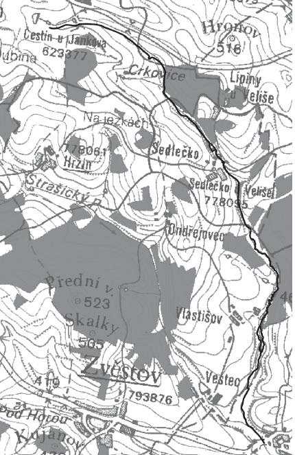 Název: Kód lokality: Rozloha: Evropsky významná lokalita Sedlečský potok CZ0213069 2,682 ha Menší vodní tok v zemědělské krajině, kde bohatě meandruje v mělké nivě.