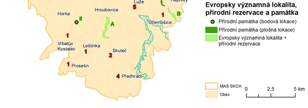 Uhersko - A evropsky významná lokalita Anenské údolí D přírodní památka Kusá hora Aktualizovaná Koncepce ochrany přírody Pardubického kraje (2012) navrhuje vytvoření nového přírodního parku v obci