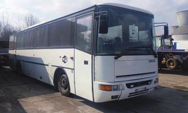 kg a 3,5 m 530 kg, Dálkový autobus Karosa pojízdný, motor