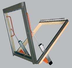 Okno FSP je vyrobeno a certifikováno v souladu s harmonizovanou normou EN 12101-2:2003. Nejčastěji se používá nad schodištěm. Rozsah montáže 20-60.