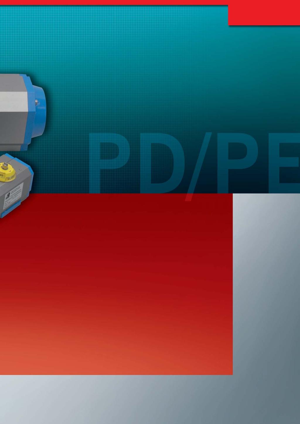 PNEUMATISCHE SCHWENKANTRIEBE PNEUMATIC PARTTURN ACTUATORS PNEUMATICKÉ OTÁČKOVÉ POHONY Gehäuse, Aluminium eloxiert Gehäuse optional aus Kunststoff bis
