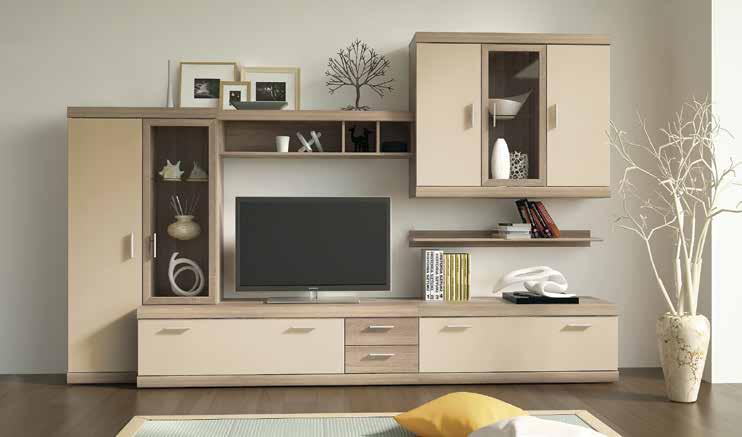 Ceny dílů uvedeny pro systém Imperial New, dub lanýž/champagne Možnost dokoupit LED osvětlení IMPERIAL NEW regál 2S DÍL 11 š*v*h: 50*195*37,5 cm