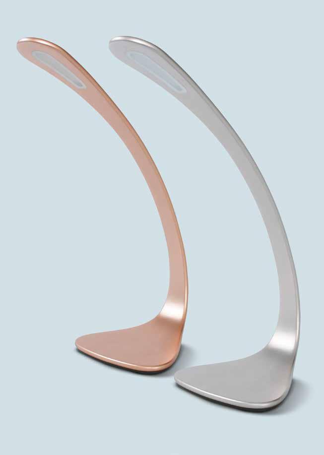 TECHNOLOGIE Příkon 8W Teplota barev 4000K (neutrální) Regulovatelná jasnost max 900lm zlatá AT003 stříbrná AT002 Glen Zvol elegantní a ušlechtilý design Zvolíš žádané světlo díky 4-stupňové regulaci