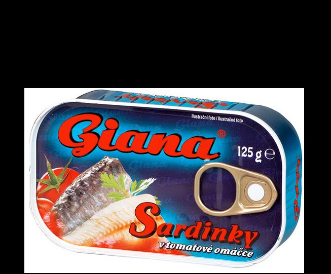 rostliném oleji 125g Giana