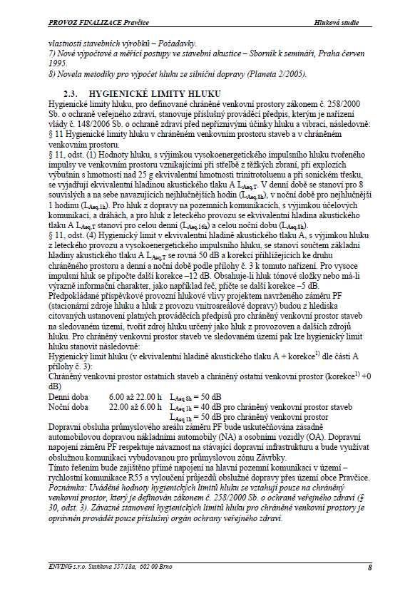 WIEGEL Provoz finalizace Pravčice 108